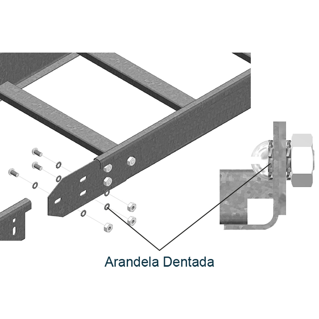 Sistemas de Bandejas Portacables Mecano comprar en Bogotá