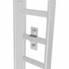 Sujetador vertical para bandeja tipo escalera