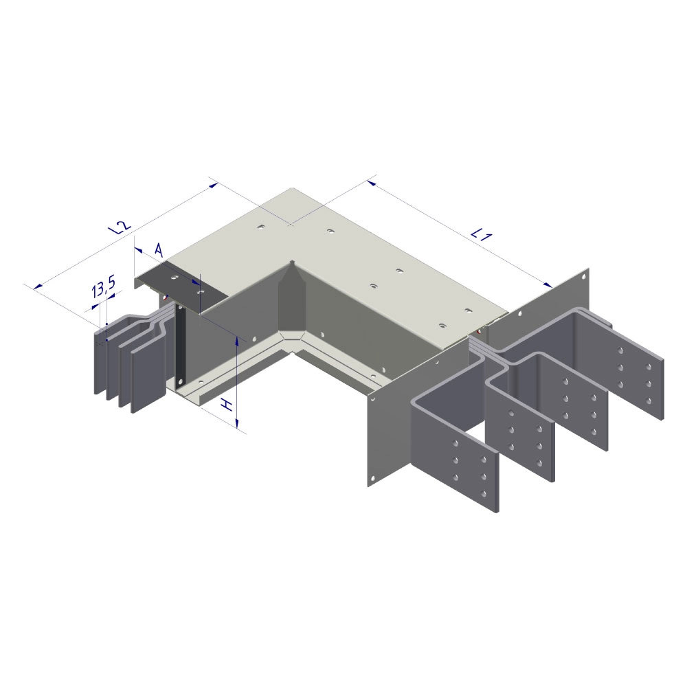 Codo flanche horizontal (CFH)