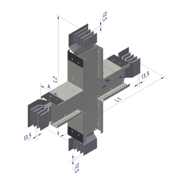 Cruz Vertical (X)