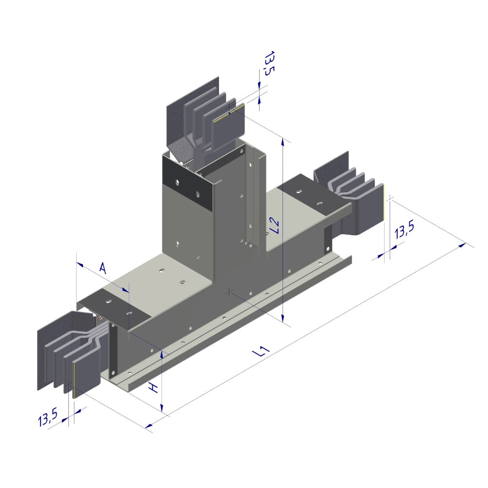 Tee vertical (TV)